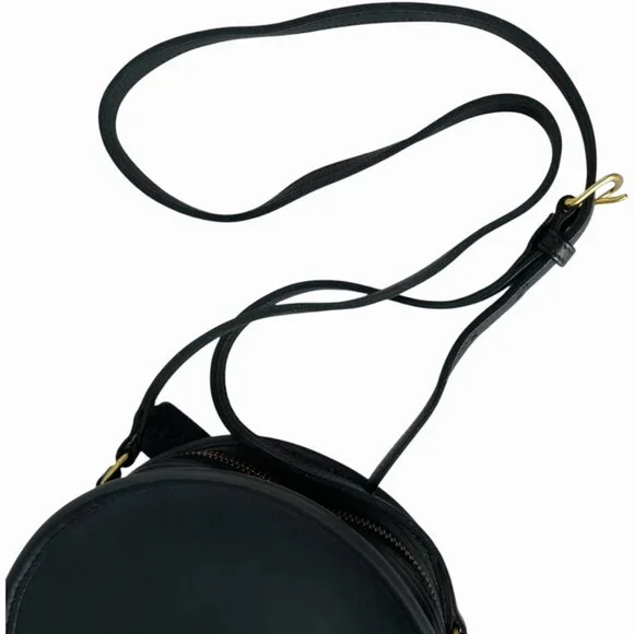 Coach Vintage Blue Leather Canteen Crossbody Bag USA 9982 Glove Tanned Classic - Picture 4 of 8